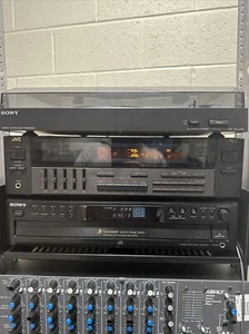 JVC RX-403BK 5 Band Equalizer Stereo Amplifier Works - Picture 1 of 3