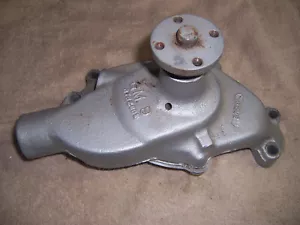 1965 Chevy Corvette Malibu Chevelle Cast Iron Water Pump 327ci 3782608 D295 date - Picture 1 of 7