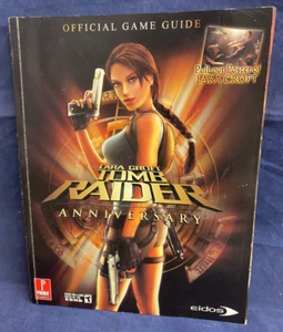 Lara Croft Tomb Raider Anniversary Prima Official guide book with poster - Picture 1 of 3