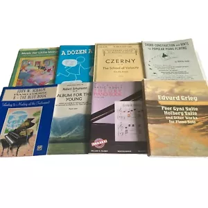 Klavier Notenhefte Czerny, Akkordbau, Schaum Blue Book Konvolut 8 Bücher - Bild 1 von 24