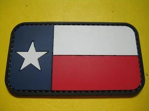 PARCHE MORAL MILITAR TÁCTICO BANDERA DE TEXAS PVC CON GANCHO! TEXAS BEST! MIRAR Y COMPRAR - Imagen 1 de 12