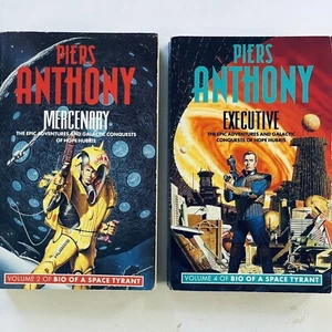 Piers Anthony Bio Of A Space Tyrant Volume 2 Mercenary & 4 Executive Paperback - Picture 1 of 20
