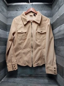 SCHÖNE Damenjacke Arizona mit Reißverschluss Cord gelb/gold Größe XL - Bild 1 von 5
