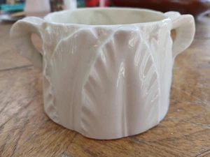 Antique Leaf Shaped Sugar Bowl by Royal Worcester c1903 - Picture 1 of 6