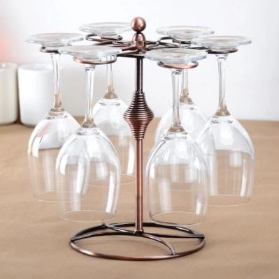 Retro Wine Glass Holder Stemware Rack Drying Stand/Air Dry System Wine cup rack - Image 1 of 4