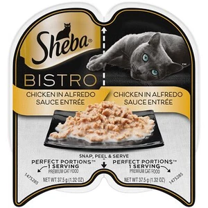 Sheba Perfect PORTIONS Bistro Wet Cat Food Trays (24 Count, 48 Servings), Chi... - Picture 1 of 9