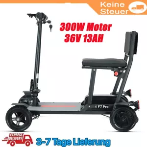 Freejoyer Mobility Scooter Folding Bürgersteig Reisen 300W 36V 13AH Batterie - Bild 1 von 21