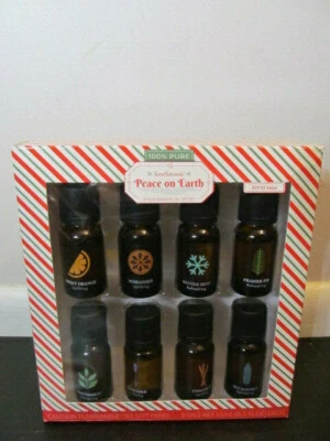 ScentSationals Peace on Earth Juego de Regalo de Aceite Esencial de 8 Piezas, 100% Puro Foto 1 de 4