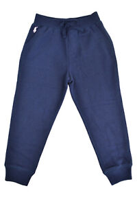 Polo Ralph Lauren Kids Navy Blue Pink Jogger Sweatpants Sz Small S (7) 9929-1