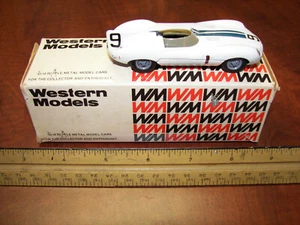 Western Models 1953 Jaguar D-Type WRK28 w/ Original Box - Picture 1 of 4