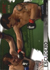 2010 Topps UFC Knockout Green Card #92 Efrain Escudero /88