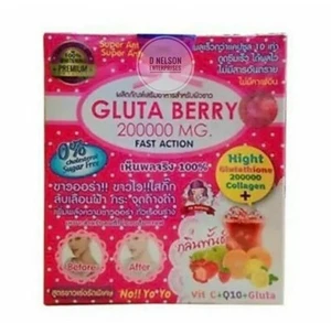 Gluta Berry 200000mg Drink PUNCH Collagen & Glutathione Whitening Anti Aging🇺🇸 - Picture 1 of 1