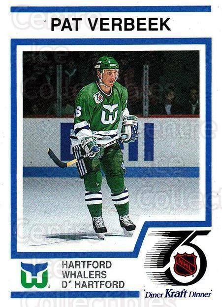 1991-92 Kraft Black Backs #23 Pat Verbeek - Image 1 of 1