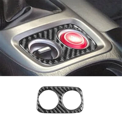 Double Flash Button Door Frame Trim Cover Carbon Fiber For Honda S2000 2000-2003 - Изображение 1 из 4