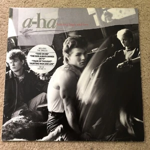 A-ha Hunting High And Low 12” Vinyl Record LP 1985 Warner EU Synth Pop Rock - Picture 1 of 7