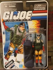 GI JOE ~ 2017 BACK STOP ~ PARACHUTE MOC ~ BATTLE FORCE 2000 ~ JOECON CONVENTION - Imagen 1 de 4