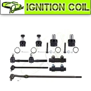 Suspension Ball Joints Tie Rod End Adjusting Sleeve Kit For 87-96 Ford F-150 RWD - Picture 1 of 12