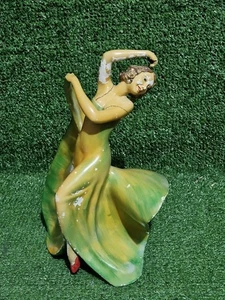 Rare Wade 1930’s Art Deco Cellulose ‘Carmen’ Figurine by Jessie Van Hellan - Picture 1 of 13