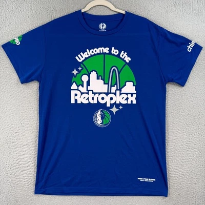 Camiseta Dallas Mavericks PARA HOMBRES Grande Bienvenido al Retroplex SGA Camiseta 11-12-22 NBA Foto 1 de 4
