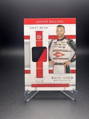 2020 National Treasures - Dual Race Used Sheet Metal Austin Dillon #DRU-AD /25 - Image 1 of 2