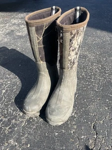 Muck Boot Womens Woody Max Mossy Oak Size 7 Farmboots Chore Boot Camo 7.5 - Picture 1 of 7