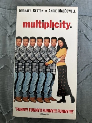 Multiplicity (VHS, 1996, Closed Captioned) - Image 1 of 2