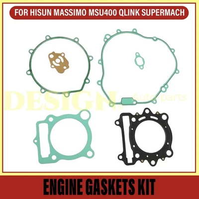 NEW ENGINE GASKETS KIT FOR HISUN MASSIMO MSU400 QLINK SUPERMACH - Image 1 of 4