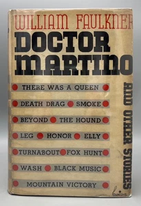 DOCTOR MARTINO AND OTHER STORIES, by William Faulkner - 1934 -1st Ed. - Jacket - Picture 1 of 8