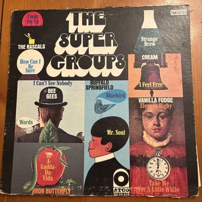 The Super Groups Vinyl 1969 ATCO 33-279 Cream Bee Gees Vanilla Fudge SEE BELOW - Image 1 of 4