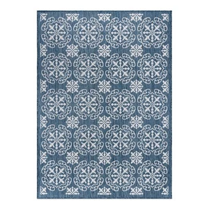 Rugshop Indoor Outdoor Rug Transitional Geometric Textured Flat Weave Porch Rugs - Picture 1 of 229