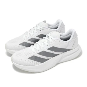 adidas Duramo Speed 2 W Footwear White Gray Women Road Running Shoes IH8210 - Picture 1 of 8