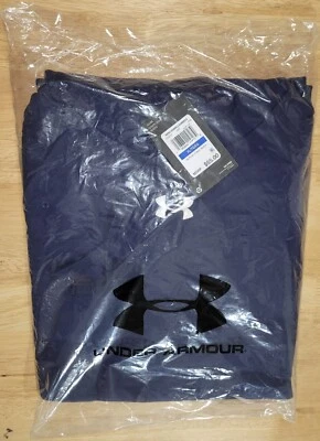 Under Armour UA Solid Rival Fleece Hoodie Sixe XL Color Midnight Navy * 1379757 - Image 1 of 4