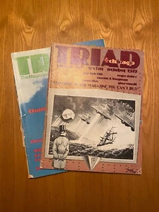 TRIAD 106 WXFM Radio Chicago Music Magazine 1975-76 (Stones, Beatles) Rare OOP - Imagen 1 de 9