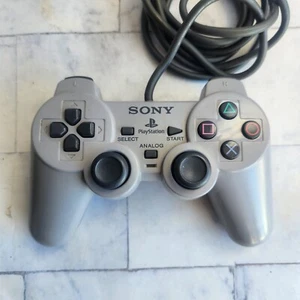 Official Sony Playstation 1 PS1 Analog Gamepad Plastic Concave Sticks SCPH-1180 - Picture 1 of 3