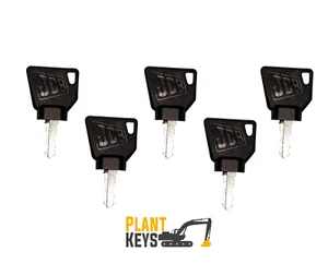 JCB & Bomag (Set of 5) Excavator Keys - Picture 1 of 1