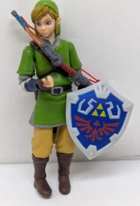 Modellino Jakks Pacific Legend Of Zelda Link 2015 con accessori 4" verde - Foto 1 di 16