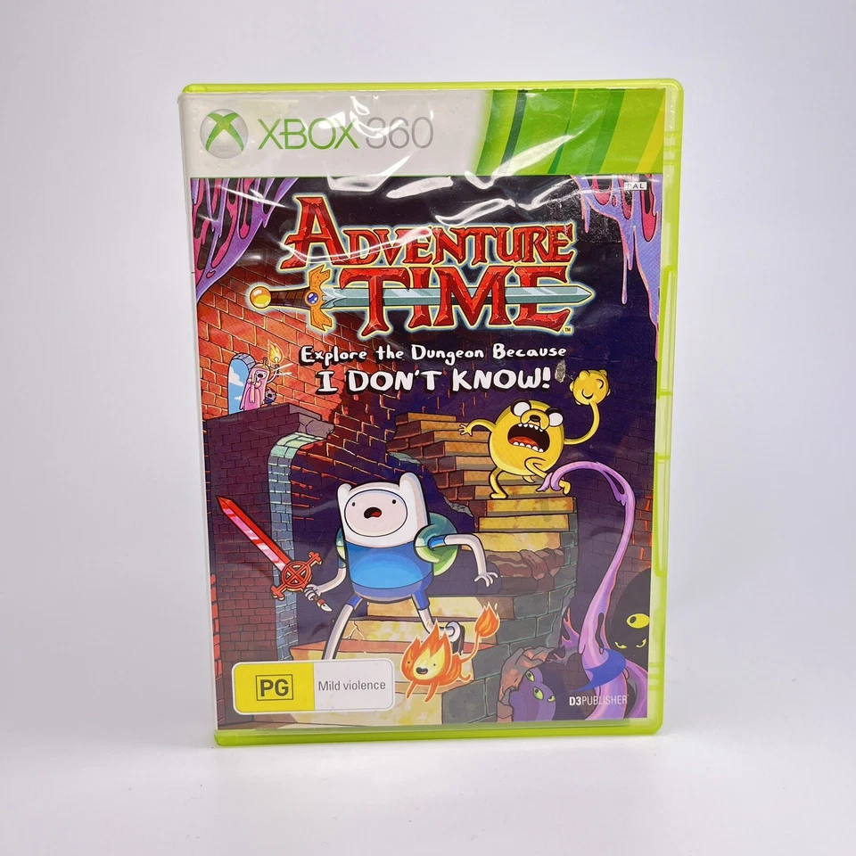 Adventure Time Explore the Dungeon Xbox 360 Game PAL + Manual Cartoon Network - Image 1 of 4