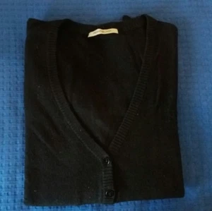 PennyBlack Donna Cardigan maniche lunghe, nero, lana, con bottoni, usato - Foto 1 di 1