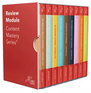 ATI RN Nursing Books *COMPLETE SET* ATI RN Student Box: 9 Books Complete Set - Picture 1 of 1