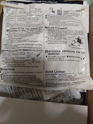 CY-27  cy27 photoelectric Cylindrical  sensor switch sunx (new name panasonic )  - Image 1 of 2