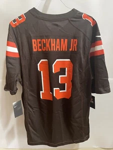 Odell Beckham Jr Cleveland Browns Nike Game Jersey - Brown MSRP $100 - Picture 1 of 9