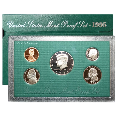1995-S U.S. Clad Proof Set Cover