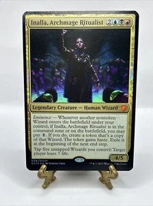 MTG FOIL Inalla, Archmage Ritualist Oversized - Commander - Picture 1 of 3