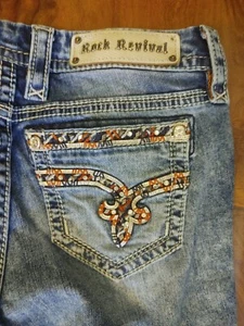 Damen Rock Revival Skinny Jeans Größe 27x31 - Bild 1 von 6