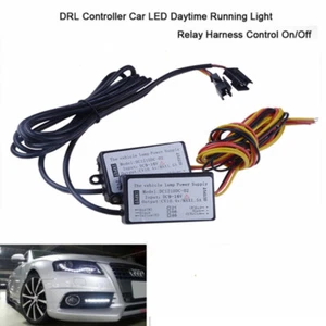 2x Car LED Daytime Running Light Automatic ON/OFF Controller Module DRL Relay AC - Picture 1 of 4