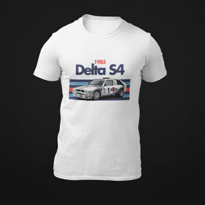 1985 Delta S4 Retro Racing Rallye Auto T-Shirt