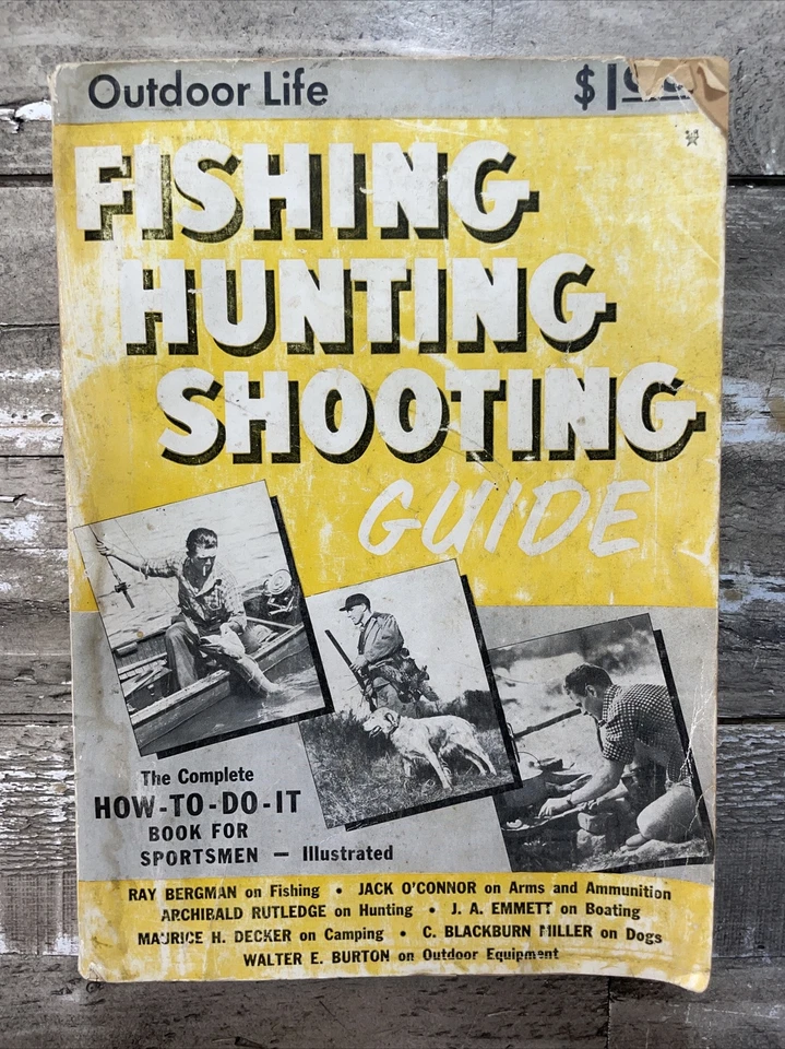 1951 Antique Outdoors/Sports Reference "Hunting Fishing Shooting Guide/Encylo." - Image 1 of 4