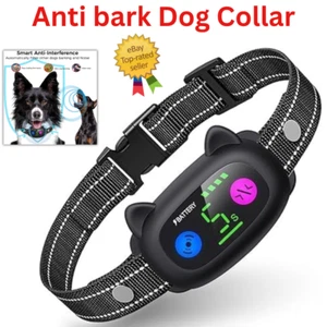 Smart Pet Auto Anti Bellen Hundehalsband Intelligent Wasserdicht Bellen Terminator UK - Bild 1 von 6