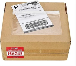 50-1000 Packlisten Umschläge 4,5x5,5 7,5x5,5 6x9 Rechnungsbeutel selbstklebend - Bild 1 von 9