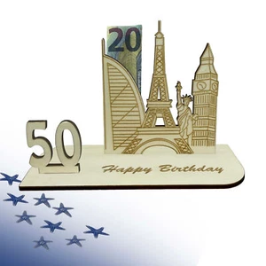 Geldgeschenk zum 50. Geburtstag –Reise Urlaub - Bild 1 von 5